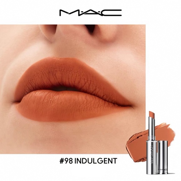 MAC Locked Kiss 24H Lipstick Color: 98 Indulgent - Picture 1 of 6